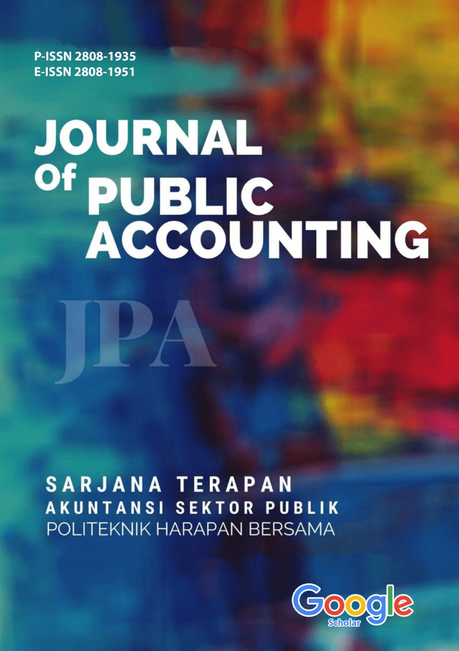 JPA : Journal of Public Accounting